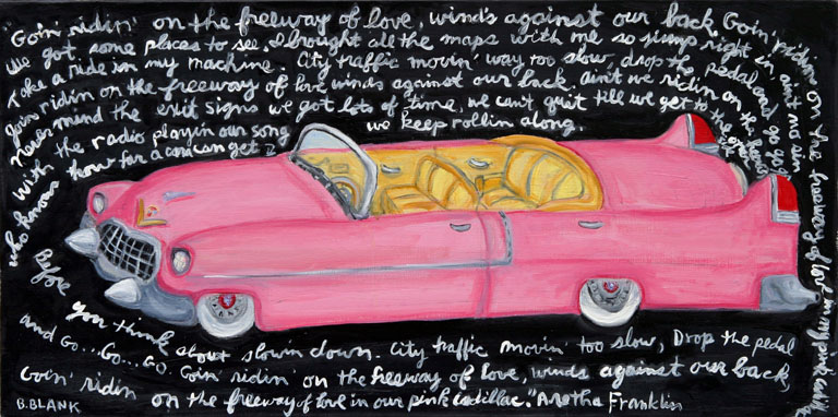 pink cadillac